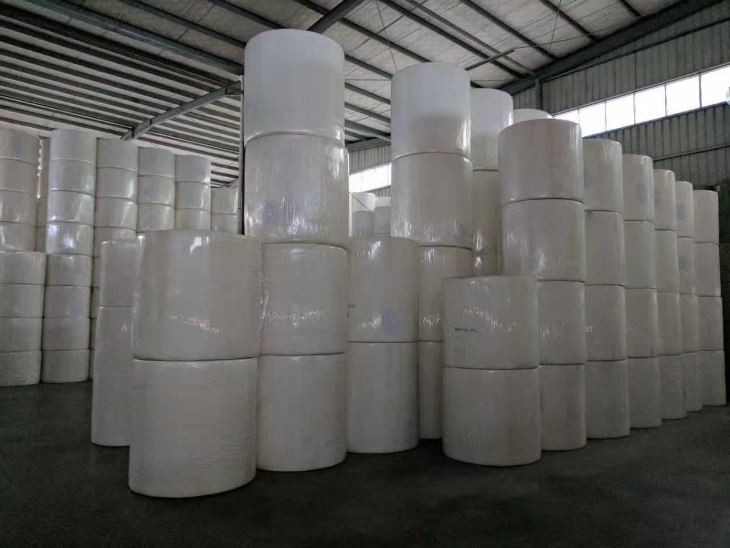 Non-Woven Fabric Soft Raw Material for Sanitary Pads Top Sheet