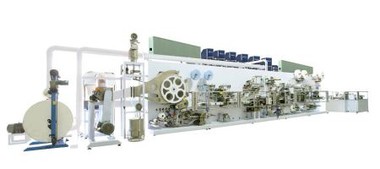 Automatic Baby Diaper Manufacturing Machine