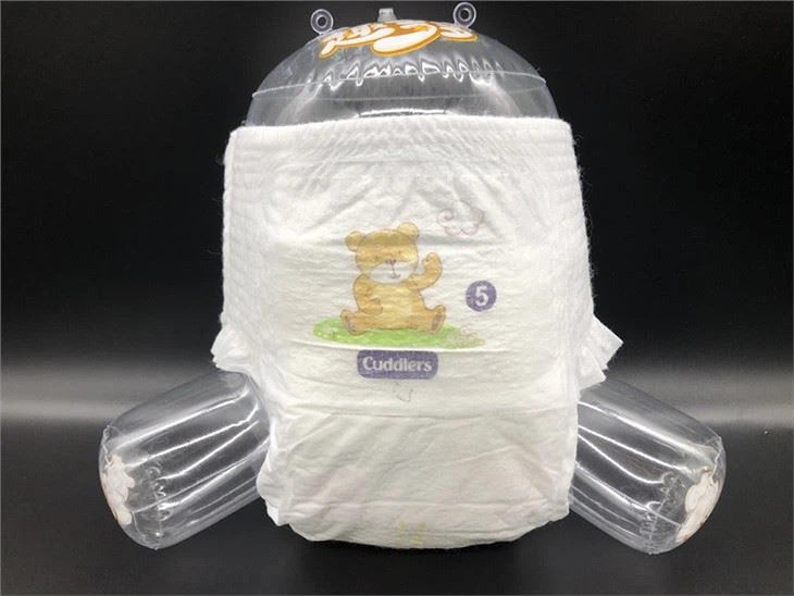 High Quality Clothlike Disposable Baby Diapers with Magic Tape