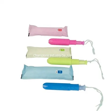 Four Colors, Different Sizes of Tampons. Can Be Customized