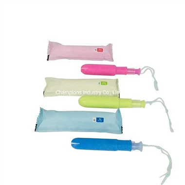 Four Colors, Different Sizes of Tampons. Can Be Customized