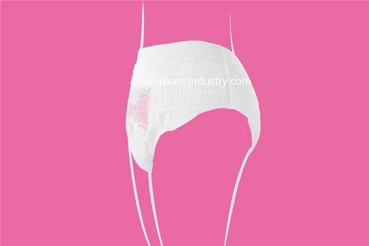 China Lady Pull Up Diaper Machine