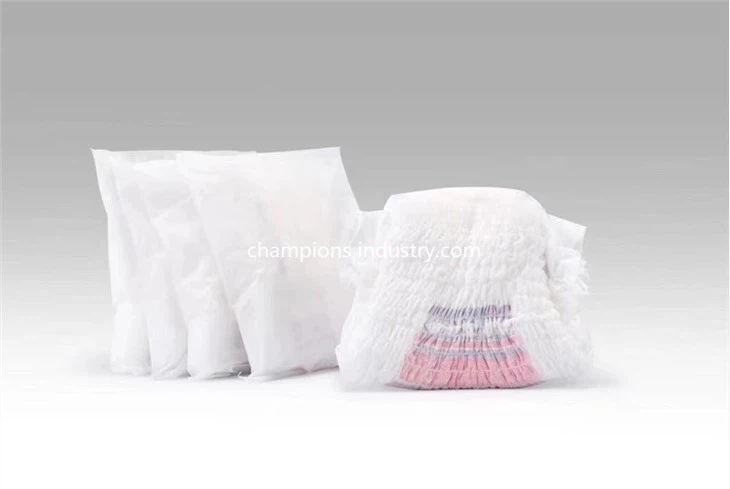 China Lady Pull Up Diaper Machine